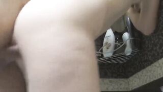 Teen Bubble Bath Blowjob - Petite Teens Riding Big Dick in Bathtub