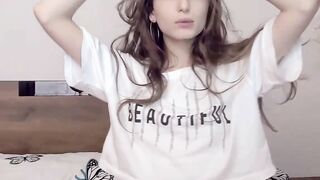 Hot Amateur Girl Shows Off Her Pussy For Tokens - Camgirl POV