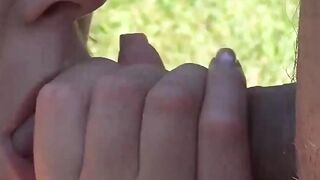 Aria-Logan Outdoor Naughtiness - Exotic Dancer Goes Wild in Nature