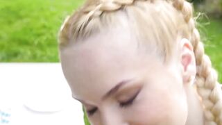 Vera Jaremko's Big Smile While Getting Fucked By A Stranger