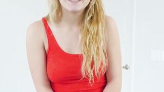 Virgin Step-Sister's First Time Sex - Older Brother Teaches Her How To Fuck