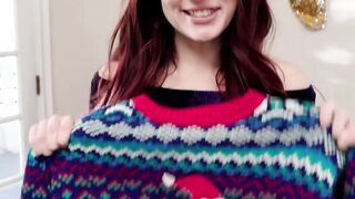 Step-Mother's Secret Santa Gift - Stepdaughter Gets A Big Dick For Xmas