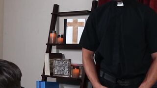 Father's Secret - Old Man Fucks Young Blonde Bimbo In His Office