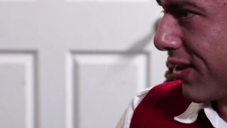 Father's Secret - Old Man Fucks Young Blonde Bimbo In His Office