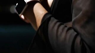 Elle Walks Naked in Public with Her Big Boobs on Display" (French to English Translation)