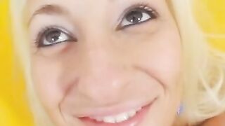 Angelina Heart's Monster Dildo Ride - Blowjob & Hardcore Sex