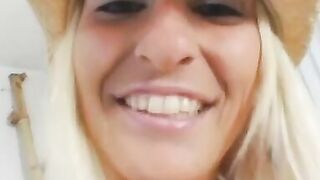 Angelina Heart's Monster Dildo Ride - Blowjob & Hardcore Sex