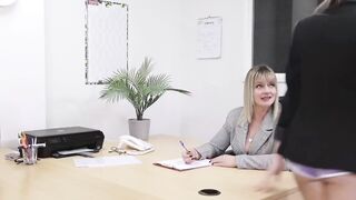 Step-Mother's Dirty Secret - Office Panties Eating & Fingering