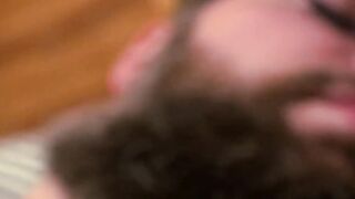 Deep-Throat Queen" - Ashley Ricker Deep Throttles Camerman's Dick & Swallows His Load