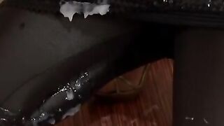 Sexy Chick Gets Covered In Glitter And Confetti - Erotic Dance Party
