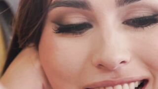 Ts Ember Fiera's Romantic Morning Sex - Sensual Transgender Couple Making Love