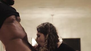 TS Nicole Knight - Dominated & Covered In Creampie By Huge Dick