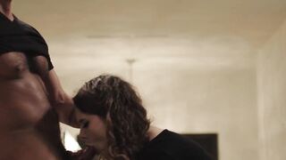 TS Nicole Knight - Dominated & Covered In Creampie By Huge Dick