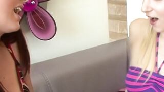 Mommy Loves Anal - Step-Sisters Share Their Hot Mom's Ass With Brother