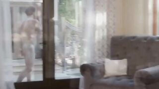 TS Roomie Can't Resist My Pussypower - She Fingers Me To Orgasm