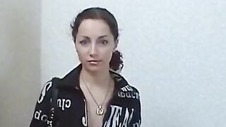 Raven-haired Russian Babe Gets Fucked Hard And Fast
