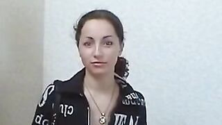 Raven-haired Russian Babe Gets Fucked Hard And Fast