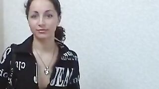 Raven-haired Russian Babe Gets Fucked Hard And Fast