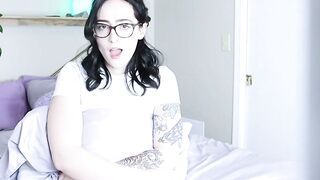 Teen Girl Fingers Herself And Wears Thong Panties