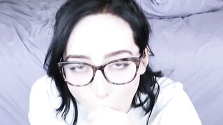 Teen Girl Fingers Herself And Wears Thong Panties