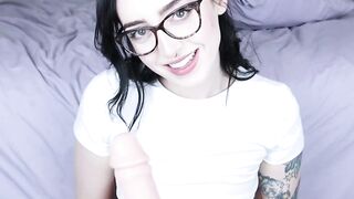 Teen Girl Fingers Herself And Wears Thong Panties