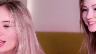 Lesbian Teen Cutie Puppets Fucked by Dildo in Threesome
