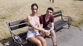 Kinky Kamasutra Sexual Acrobatics - Big Dick Sloppy Blowjob & Deepthroat