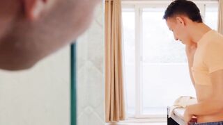 Luccia Mazzini's Shower Time - Anal Sex with Older Man