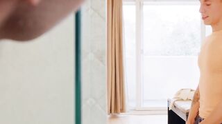Luccia Mazzini's Shower Time - Anal Sex with Older Man