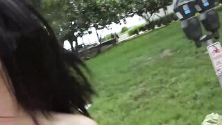 Babes Daisie Summer & Two Others Give My Car A Wash Before Blowjob