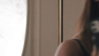 TS Casey Kisse's Wet Panties Filled With McKenzie Lee's Thick Load
