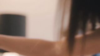 TS Casey Kisse's Wet Panties Filled With McKenzie Lee's Thick Load