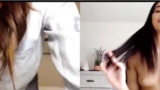 Step-Mother's Daughter In Law #1 - Stepdad Catches His Stepson And Girlfriend Fingering Each Other
