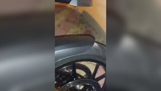 Hotel Room Motorbike Ride & Fuck With A Sexy Blonde Babe