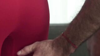 Coach Lawson James Fucks Student's Ass Hard In Gym Singlets