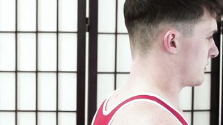 Coach Lawson James Fucks Student's Ass Hard In Gym Singlets