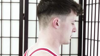 Coach Lawson James Fucks Student's Ass Hard In Gym Singlets