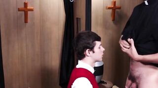Dakota Lovelley's Ass-Punishment - BDSM Roleplay with Priest Johnathan Hawk