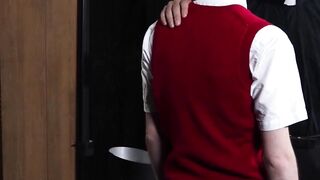 Dakota Lovelley's Ass-Punishment - BDSM Roleplay with Priest Johnathan Hawk