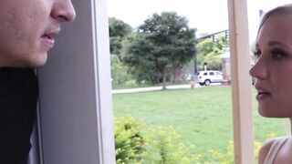 Dominant Daddy's Blond Daughter Gets Spanked And Fucked Hard