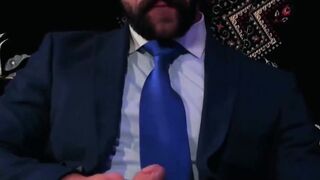 Classy Executives Enjoy Sloppy Blowjob After Card Game - PornPros
