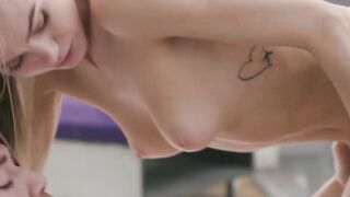 Petite Bombshell - Sensual Blowjob & Pounding Her Wet Little Slit