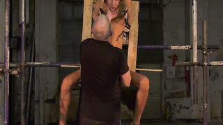 Mature Domination - Older Man Torments Skinny Twinks Ass