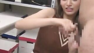 Japanese Beauties - Sexy Assistant Helps Handsome Client Reach Ecstasy