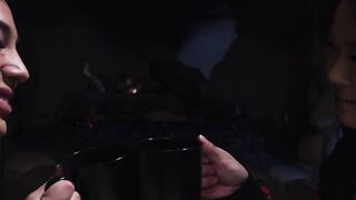 Cozy Couple Time - She-Male GF Gives Blowjob & Rides Her Boyfriend's Hard Dick