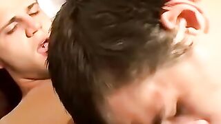 Handjob Heaven - Two Hunks Jerk Off Their Buddies' Big Dicks