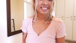 Petite Cutie GIA DI BELLA - Wild Sex Romance with Facial Finish
