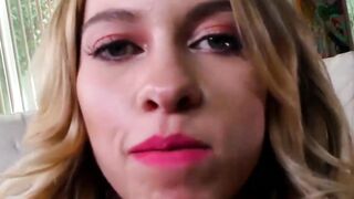 Sloppy Blowjob Queen - Busty Teen Khole Kapsari Swallows Huge Load