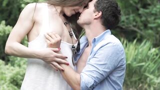 Teen Outdoor Adventure - Ass-Fucking Tease with Huge Load on Her Face