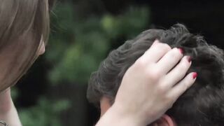 Teen Outdoor Adventure - Ass-Fucking Tease with Huge Load on Her Face